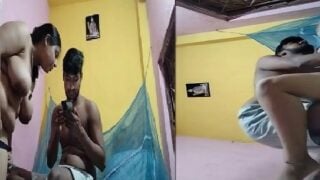 Desi wife big boobs display before sex with hubby
