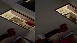 Chubby GF boobs show new village sex video