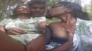 Mallu girl outdoor village xxx sex with lover