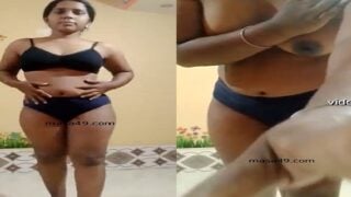 Desi girl naked boobies showcased latest sex MMS