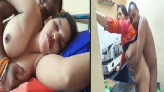 Indian village porn xxx couple sex in kitchen