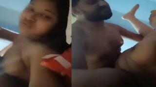 Manipuri slut wife fucked by lover on top of her nude body