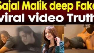 Sajal Malik sex mms big ass fucked in doggy style pose