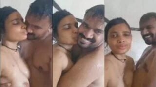 Sali boob pressed in shower during nude romance with jija