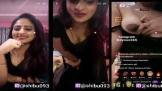 Telugu YouTuber Sujatha Simhadri shows big boobs