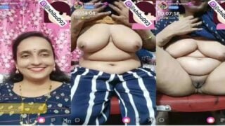 Telangana hot bhabhi nude live show for fans
