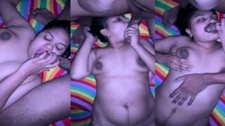 Wife blowjob to husband and fucking video part 1