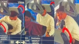 Meerut metro rail sex video capture on CCTV