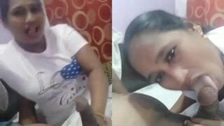 Village maid daughter sucking dick of house owner