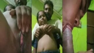Tamil village wife sex with cousin brother during alone