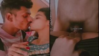 Hot desi village couple kissing and fucking in bedroom