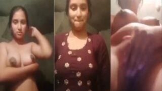 Village girl striptease nude showing big boobs and pussy