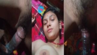 Dehati lady sex with husband friend at home MMS