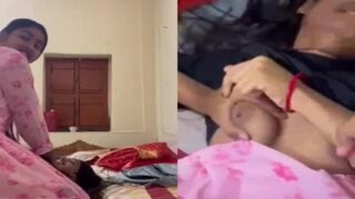 Hostel girls undressing each other playful act
