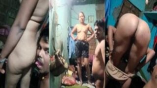 Husband licks wife ass in village desi MMS