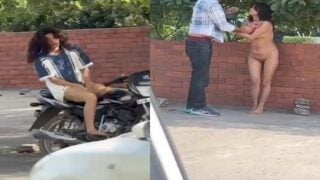 Jaipur viral girl walking naked in public full nude video