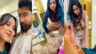 Before and after function of a beautiful Pakistani wife