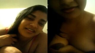Chubby girl nude pics and videos shared online by lover
