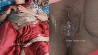 Sleeping mom nude pussy capture by horny incest son