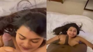 Chubby girlfriend mouth fucking and xxx nude sex MMS